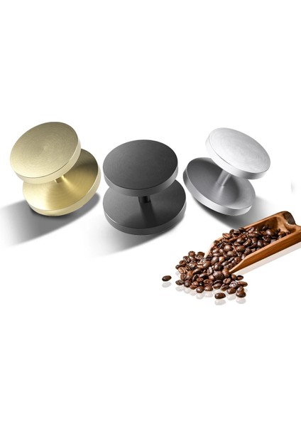 Altın Tarzı mm Alüminyum Ayna Cilalı Tabanlı Kahve Sabotaj Espresso Kahve Makineleri Için Pres Öğütme Espresso Cafe Barista Araçları (Yurt Dışından)