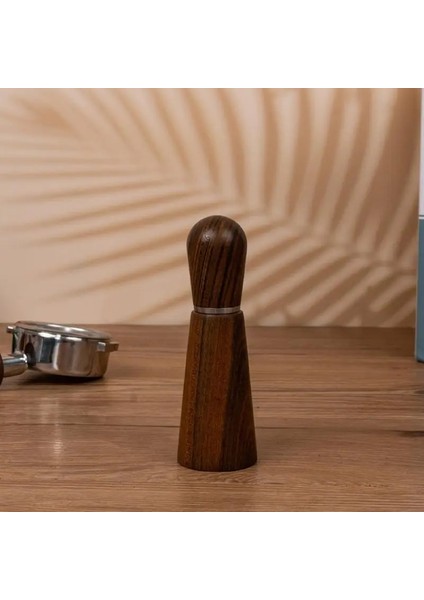 1 Takım Stili Ahşap Saplı Iğneli Kahve Sabotaj Espresso Kahve Karıştırıcı Paslanmaz Çelik Kahve Tamper Distribütör Espresso Dağıtım (Yurt Dışından) fırsatları