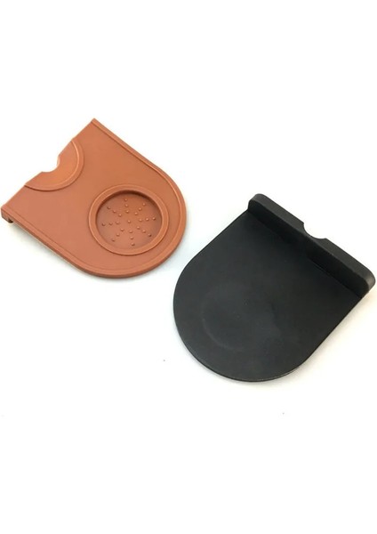 M Siyah Stil Cof Tampers Mat Fluted Cof Tampering Corner Mat Pad Tool Made For Baristas With Non-Slippery Food Safe Silicone (Yurt Dışından) fırsatları