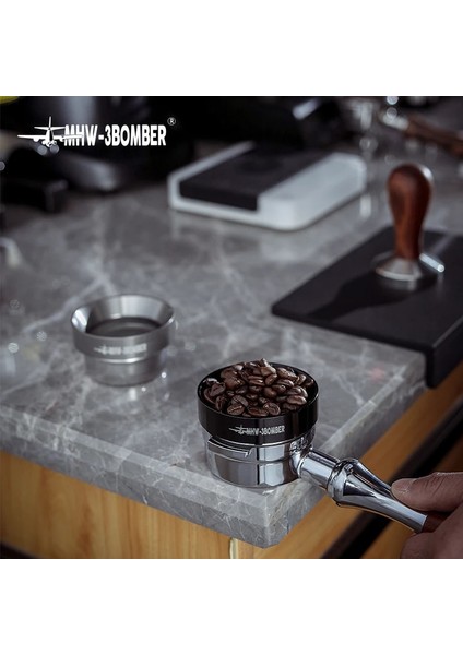 Gri Stil 58MM Manyetik Espresso Kahve Dozaj Halkası, Portafilters Kahve Filtresi Catcher Espresso Demleme Için Yedek Halka (Yurt Dışından) indirimleri