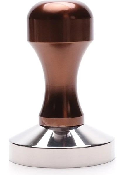 Tamping Mat Siyah Stil Espresso Tamper - Paslanmaz Çelik Tabanlı Premium Barista Kahve Sabotaj ve Silikon Kahve Sabotaj Mat (Mm) (Yurt Dışından)