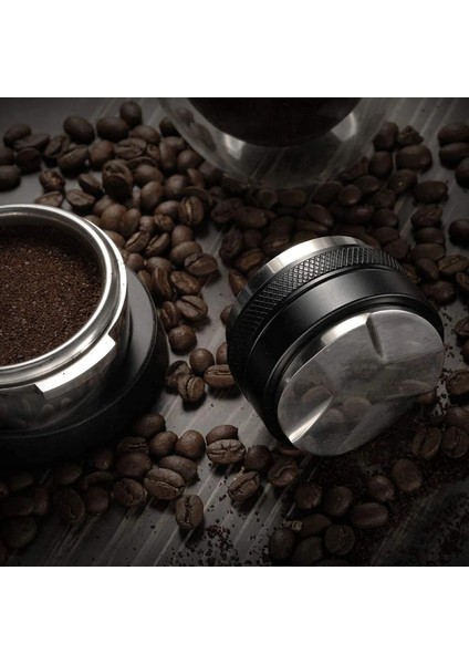 Küçük Stil Mlıa mm Kahve Dağıtıcı ve Kurcalama, Çift Kafa Kahve Düzleştirici Uyar, Ayarlanabilir Derinlik - Profesyonel Espresso El Kurcalamaları (Yurt Dışından)