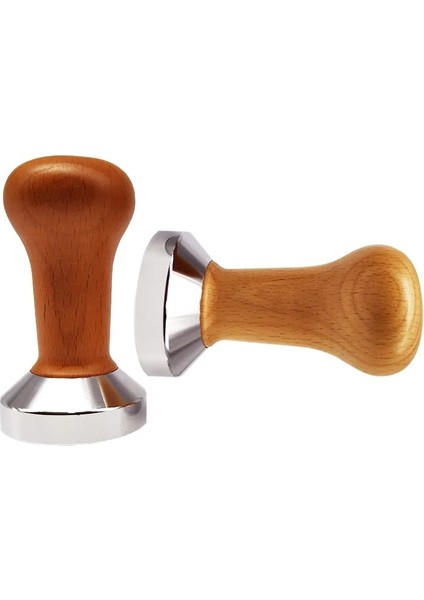 Blacktan 51MM Stili Gıda Sınıfı mm Espresso Kahve Sabotaj Kahve Çekme Fincan Basın Düz Taban Barista Aksesuarları (Yurt Dışından)