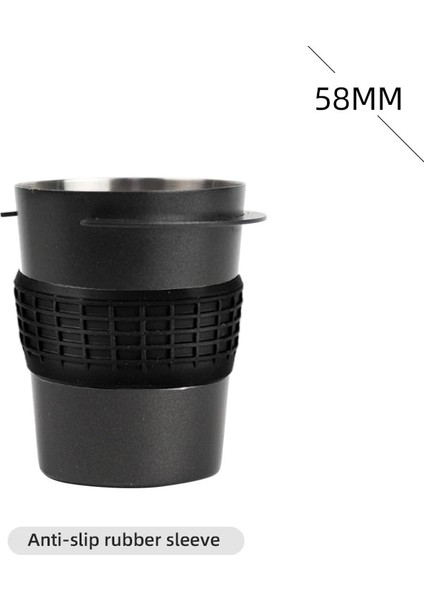 Brs 58MM Stili Destek Paslanmaz Çelik Kahve Dozajlama Kupası Espresso Makinesi Dozajlama Kupası Için Toz Besleyici Parçası (Yurt Dışından)