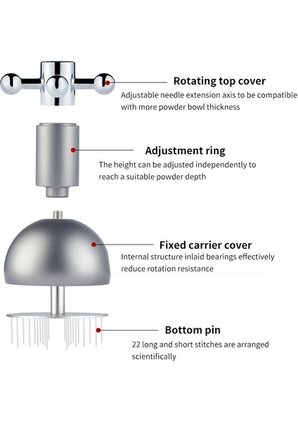 51MM Tarzı Kahve Sabotaj Paslanmaz Çelik Iğne Kahve Sabotaj Distribütör Leveler Kahve Makinesi Kahve Aracı (Yurt Dışından) indirimleri