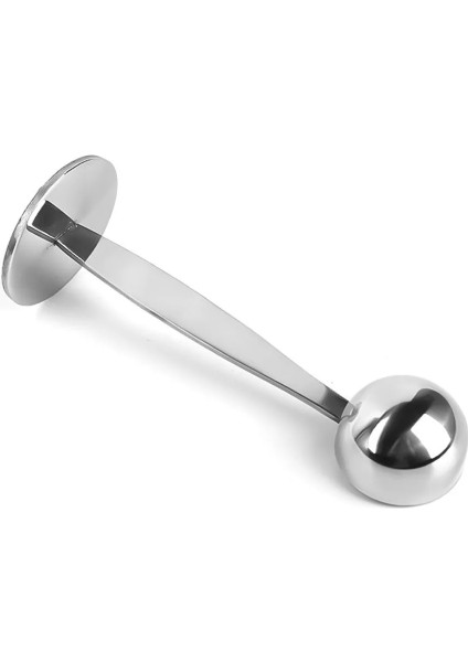 Gümüş Tarzı 304 Paslanmaz Çelik Kahve Sabotaj Espresso Kahve Sabotaj Ölçüm Kaşığı ile Kahve Tozu Basın Barista Sabotaj Aracı (Yurt Dışından) modelleri