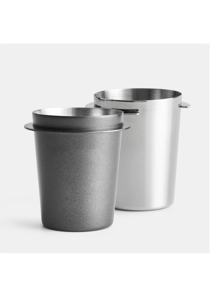 Siyah Stil 51 mm mm Paslanmaz Çelik Dozajlama Fincan Kahve Koklama Kupa Toz Besleyici Fit Espresso Makinesi Portafilter Kahve Sabotaj Tozu (Yurt Dışından) fırsatları