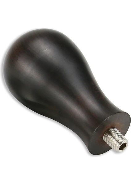 Menekşe Tarzı 49MM Kahve Sabotaj Ahşap Kahve Tozu Çekiç Paslanmaz Çelik Düz Taban Kahve Aksesuarları (Yurt Dışından)