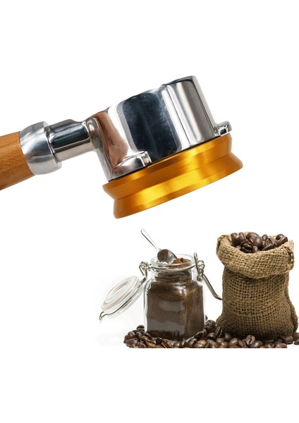 Siyah Stil 51MM Paslanmaz Çelik Espresso Kahve Sabotaj mm Breville Delonghi Krups Alüminyum Idr Akıllı Dozaj Halkası Profilter Aracı (Yurt Dışından) fiyatları