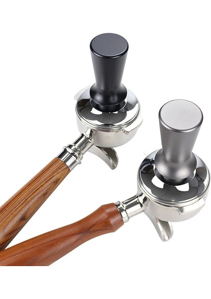 Dozaj Halkası Stili 58 mm Kahve Sabotaj Ayarlanabilir Espresso Basıncı Toz Çekiç Sabotaj Düz Tabanlı Kahve Aksesuarı (Yurt Dışından) modelleri