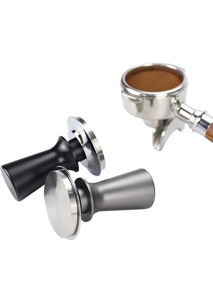 Dozaj Halkası Stili 58 mm Kahve Sabotaj Ayarlanabilir Espresso Basıncı Toz Çekiç Sabotaj Düz Tabanlı Kahve Aksesuarı (Yurt Dışından) indirimleri