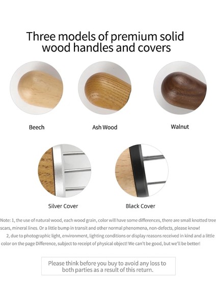 Kül Ahşap-Gümüş Tarzı Paslanmaz Çelik Espresso Kahve Karıştırma Iğnesi Kahve Sabotaj Dağıtıcı Düzleştirici Aracı Iğne Tipi Kahve Tozu Dağıtıcı (Yurt Dışından) indirimleri