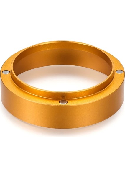 Mıknatıs Tarzı Altın 54MM Breville Delonghi Krups Kahve Dipsiz Portafiltre Dozaj Halkası Espresso Kahve Hunisi Ahşap Saplı Filtre Tutucu mm (Yurt Dışından)
