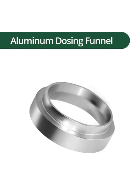 Dozaj Hunisi Stili 51 mm Espress Kahve Tamper, Paslanmaz Çelik Düz ve Dalgalı Taban (Yurt Dışından)