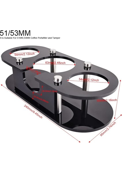 51 53 mm Stand Stili Gıda Sınıfı mm Kahve Sabotaj Ahşap Saplı Barista Espresso Makinesi Öğütücü El Yapımı Yüksek Sıcak Satış (Yurt Dışından)