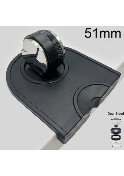 Çift Taraflı 51 mm Bmat Stili mm Kahve Dağıtıcı ve Kurcalama, Çift Kafa Kahve Düzleştirici Uyar, Ayarlanabilir Derinlik - Profesyonel Espresso El Kurcalamaları (Yurt Dışından)