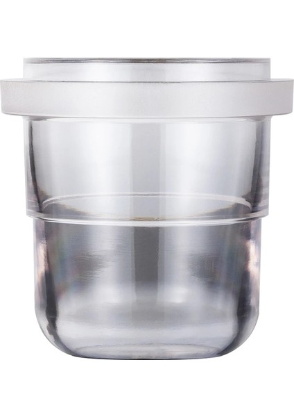 Şeffaf Stil 58,4 mm Dozaj Halkası Bira Kaseleri Kahve Koklama Kupa Toz Besleyici Tankı Alüminyum Alaşımlı Kahve Sabotaj Espresso Cafe Aksesuarı (Yurt Dışından)