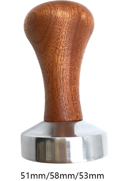 53 mm Tarzı Kahve Sabotaj Tozu Çekiç Barista Espresso Düz Tamper Presleme Ahşap Saplı Kahve Distribütörü Alüminyum (Yurt Dışından) fiyatları