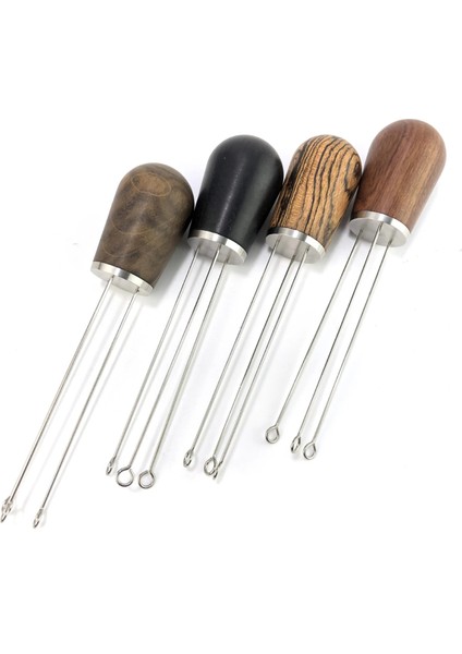 Siyah Gül Ahşap Stili Masif Ahşap Saplı Iğne Kahve Sabotaj Distribütörü Leveler Aracı Barista Için Iğne Tipi Kahve Tozu Distribütörü (Yurt Dışından) modelleri