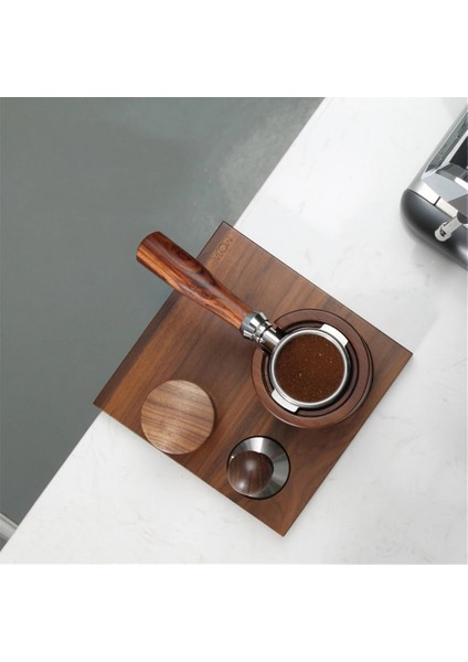 58 mm Tarzı 58MM Ahşap Kahve Filtre Sabotaj Tutucu Espresso Sabotaj Mat Standı Kahve Makinesi Destek Tabanı Raf Kahve Aksesuarları Barista Için (Yurt Dışından) indirimleri