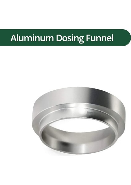 Alüminyum Yüzük Gümüş Stil 51 mm mm Dipsiz Portafilter Profesyonel Kahve Espresso Makinesi Sapı, Kahve Aletleri (Yurt Dışından)