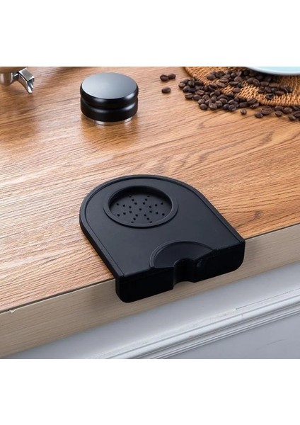 Siyah Bir Stil Manuel Kahve Silikon Tampon Mat Barista Kahve Espresso Kurcalama Latte Sanat Kalem Dış Müdahale Tutacağı Ev Kahvesi WF919 (Yurt Dışından) fırsatları