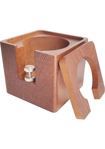 Ahşap Tutucu Stili Kahve Tutucu Taban Standı mm Kahve Portafilter Filtre Barista Aksesuarları Kahve Filtreleri Distribütör Dış Müdahale Mat (Yurt Dışından)