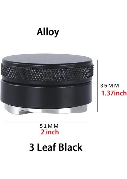 51 mm Siyah Alaşım Stili 304 Paslanmaz Çelik Kahve Sabotaj Kahve Distribütörü Kahve Tozu Çekiç Özelleştirilmiş Kahve Gereçleri Kahve Sabotajları (Yurt Dışından)