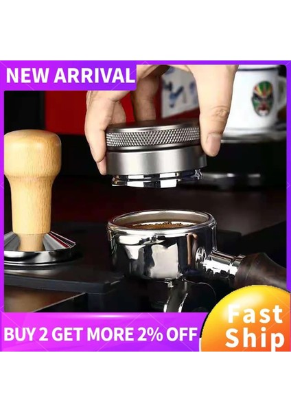 51 mm Siyah Alaşım Stili 304 Paslanmaz Çelik Kahve Sabotaj Kahve Distribütörü Kahve Tozu Çekiç Özelleştirilmiş Kahve Gereçleri Kahve Sabotajları (Yurt Dışından) modelleri