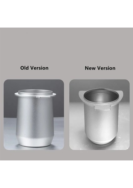 Gümüş Tarzı 53MM Kahve Dozaj Fincan Öğütücü Koklama Kupa Toz Besleyici Brevillesage Portafilter Barista Araçları Için (Yurt Dışından) modelleri