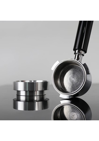 58 mm Tarzı Distribütör Huni Portafilter Barista Kahve Araçları Için Manyetik Espresso Kahve Dozaj Halkası Alüminyum (Yurt Dışından) modelleri