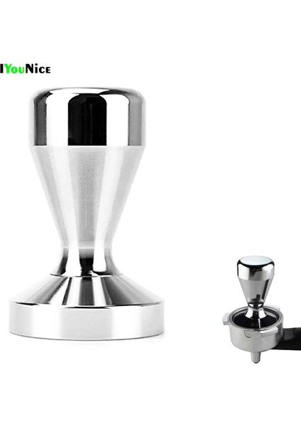 Ahşap Bian 51MM Stili Iyounice Kahve Sabotaj Espresso Sabotaj mm Alüminyum Alaşımlı Kahve Mat Paslanmaz Çelik Kahve Çekme Çiçek Fincan (Yurt Dışından) indirimleri