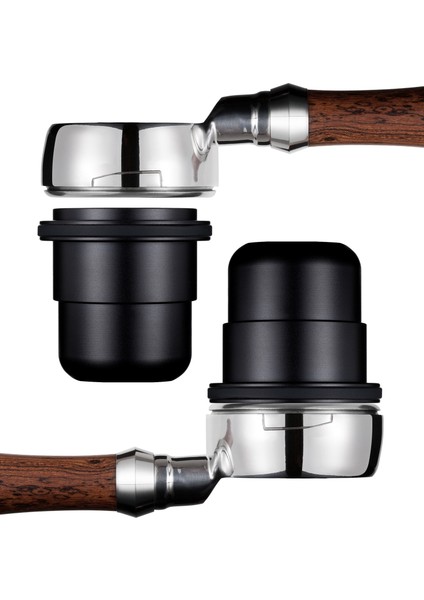 Şeffaf Stil 58,4 mm Dozaj Halkası Bira Kaseleri Kahve Koklama Kupa Toz Besleyici Tankı Alüminyum Alaşımlı Kahve Sabotaj Espresso Cafe Aksesuarı (Yurt Dışından) indirimleri