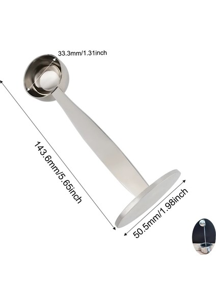 Ss Kaşık Stili Bira Kase Kahve Tozu Sepeti Kaşık Aracı Için Alüminyum Dozaj Halka Filtresi Tampers Portafilter Cof Ware (Yurt Dışından)