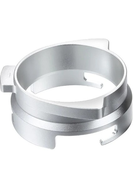 54MM-GÜMÜŞ Tarzı 54MM Kahve Tozu Alma Dozaj Halkası Dönebilen Alüminyum Alaşımlı Döngü Breville 8 Serisi Kahve Makineleri Için Huniler Aksesuarları (Yurt Dışından)