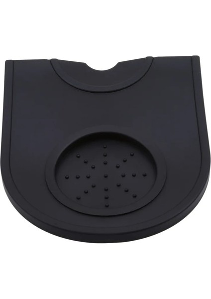 Küçük Siyah Stil Manuel Kahve Silikon Tampon Mat Barista Kahve Espresso Kurcalama Latte Sanat Kalem Dış Müdahale Tutacağı Ev Kahve Aksesuarları (Yurt Dışından)