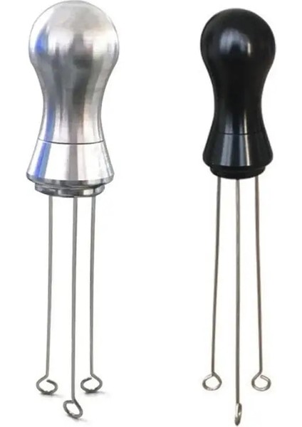 No.3 Tarzı Kahve Sabotaj Dağıtıcı Düzleştirici Aracı Yeni Iğne Tipi Alaşım Saplı Kahve Lotu Toz Dağıtıcı Kahve Tozu Dağıtıcı (Yurt Dışından) indirimleri