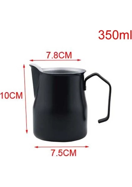Bjıan 350ML Süt Bardağı Stili Kahve Sabotaj Paslanmaz Çelik Esneklik Ayarlanabilir Basınç Sabotaj Çekiç Kahve Gereçleri Portafilter Kahve Aksesuarları (Yurt Dışından)