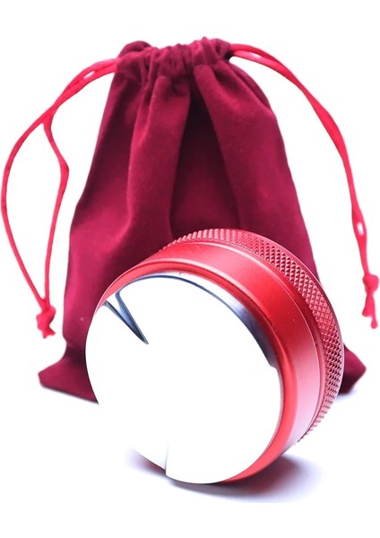 Kırmızı Stil 49MM mm Kahve Distribütörü, Kahve Distribütörü, Kahve Dağıtım Aracı Profesyonel Espresso El Kurcalamaları (Yurt Dışından)