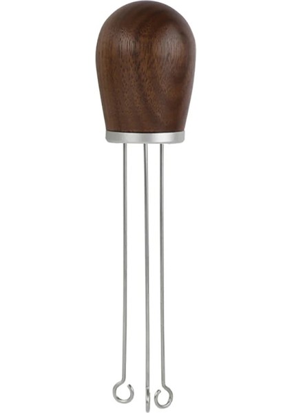 Ceviz-Gümüş Tarzı Espresso Kahve Karıştırıcı Dağıtım Aracı Iğne Profesyonel Karıştırma Dağıtımı Kahve Tozu El Sabotaj Dağıtıcı En Yeni (Yurt Dışından)