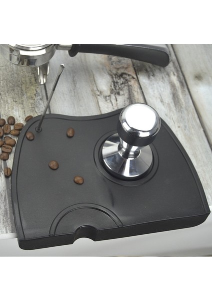 Küçük Yuvarlak Stil Manuel Kahve Silikon Tampon Mat Barista Kahve Espresso Kurcalama Latte Sanat Kalem Dış Müdahale Tutacağı Ev Kahve Aksesuarları (Yurt Dışından) fiyatları