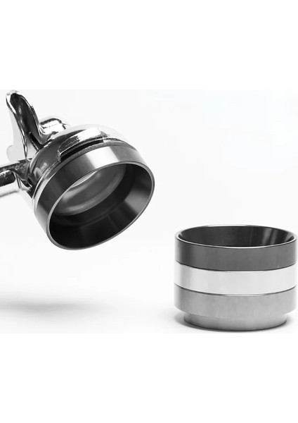 Şerit Tarzı 58 mm mm Sabotaj Espresso Kahve Dozaj Halkası Kahve Filtresi Espresso Kahve Aksesuarları Için Değiştirme Halkası Kahve Distribütörü (Yurt Dışından) fırsatları