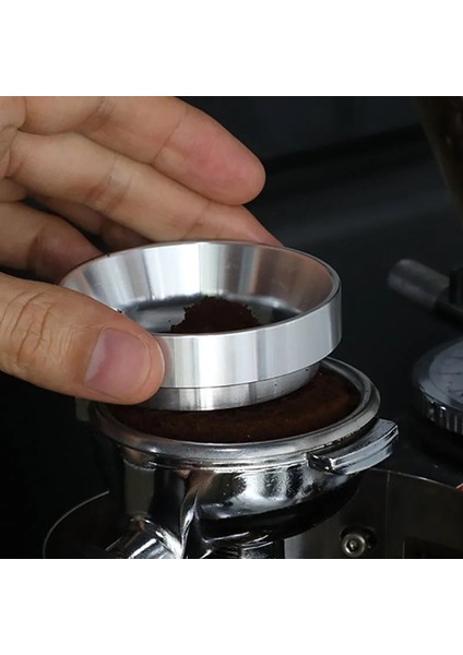 Şerit Tarzı 58 mm mm Sabotaj Espresso Kahve Dozaj Halkası Kahve Filtresi Espresso Kahve Aksesuarları Için Değiştirme Halkası Kahve Distribütörü (Yurt Dışından) indirimleri