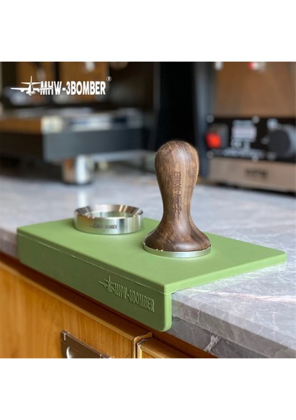 Yeşil Stil Barista Kahve Kaymaz Mat Espresso Latte Sanat Kalem Sabotaj Tutucu Pad Cof Ware Kahve Öğütme Yumuşak Silikon Mat mm (Yurt Dışından) modelleri