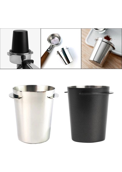 Gümüş Tarzı 54MM Kahve Dozajlama Fincan Espresso Makinesi Için Koklama Kupa Aşınmaya Dayanıklı (Yurt Dışından) modelleri