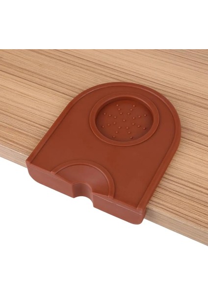 Kahverengi Tarzı Kahve Sabotaj Silikon Ped Kaymaz Barista Kahve Espresso Kurcalama Latte Tamping Mat Tutucu Ev Kahve Gereçleri Aksesuarları (Yurt Dışından)