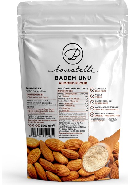 Badem Unu 300 gr