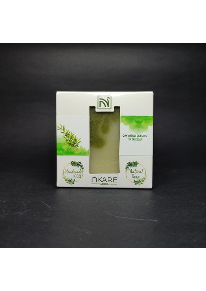 Çay Ağacı Yağlı Sabun 100 G Sivilce Sabunu - Tea Tree Soap