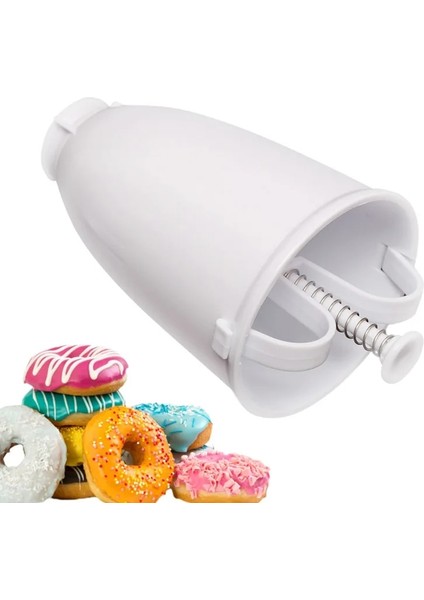 Beyaz Çörek Yapıcı Stili Reative Dıy Donut Maker Kalıp Kek Dekorasyon Araçları Waffle Kalıpları Mutfak Aksesuarı Pişirme Malzemeleri Mutfak Pişirme Araçları (Yurt Dışından) fiyatları