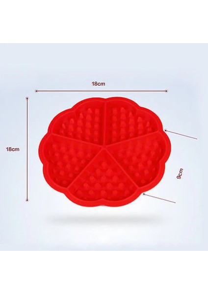 Yapışmaz Gıda Sınıfı Silikon Waffle Kalıp Mutfak Bakeware Kek Kalıp Makineleri Kavurma Kek Dekorasyon Araçları Için (Yurt Dışından) modelleri